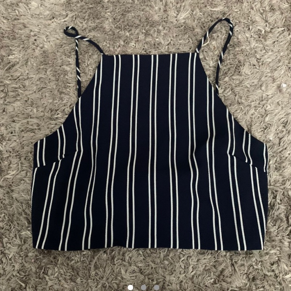 Striped Halter Top